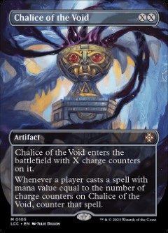 Chalice of the Void The Lost Caverns of Ixalan- Commander decks Alternate Art